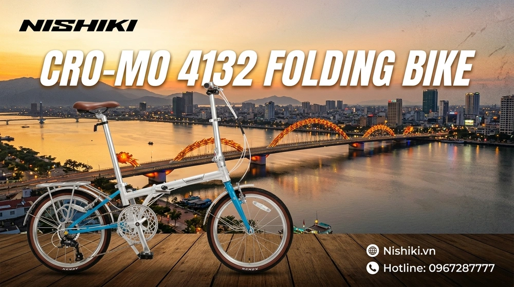 Xe Đạp Gấp Cro-mo 4132: Đỉnh Cao Công Nghệ Nhật Bản Cho Nhịp Sống Đô Thị Hiện Đại Xe Đạp Gấp Cro-mo 4132: Đỉnh Cao Công Nghệ Nhật Bản Cho Nhịp Sống Đô Thị Hiện Đại