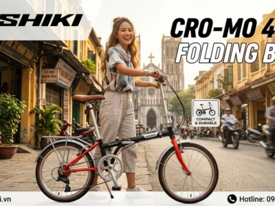 Xe Đạp Gấp Cro-mo 4132: Đỉnh Cao Công Nghệ Nhật Bản Cho Nhịp Sống Đô Thị Hiện Đại