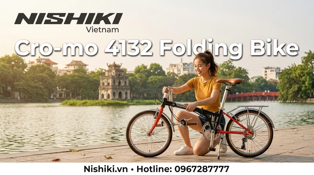 Xe Đạp Gấp Cro-mo 4132: Đỉnh Cao Công Nghệ Nhật Bản Cho Nhịp Sống Đô Thị Hiện Đại