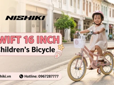 Xe Đạp Trẻ Em Nhật Bản SWIFT 16 Inch: Món Quà Tuổi Thơ Hoàn Hảo Cho Bé Gái
