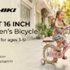 Xe Đạp Trẻ Em Nhật Bản SWIFT 16 Inch: Món Quà Tuổi Thơ Hoàn Hảo Cho Bé Gái