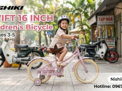 Xe Đạp Trẻ Em Nhật Bản SWIFT 16 Inch: Món Quà Tuổi Thơ Hoàn Hảo Cho Bé Gái