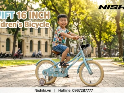Xe Đạp Trẻ Em Nhật Bản SWIFT 16 Inch: Món Quà Tuổi Thơ Hoàn Hảo Cho Bé Gái