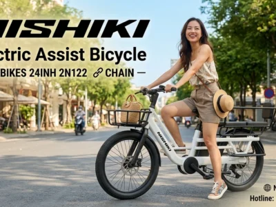 Xe đạp trợ lực điện Nishiki E-BIKES 24INH 2N122 – Chain