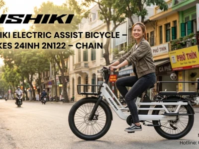 Đánh Giá Toàn Diện Xe Đạp Trợ Lực Điện Nishiki E-BIKES 24INH 2N122 – CHAIN: Định Nghĩa Lại Chuẩn Mực Di Chuyển Đô Thị