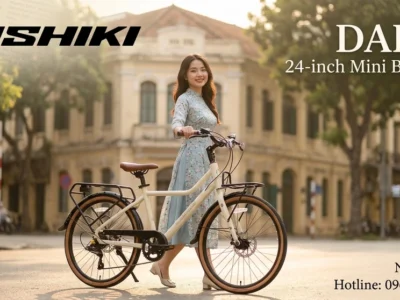 Xe Đạp Mini Daiki 24 Inch: Đẳng Cấp Xe Nhật – Tinh Hoa Retro Giữa Lòng Phố Thị Hiện Đại