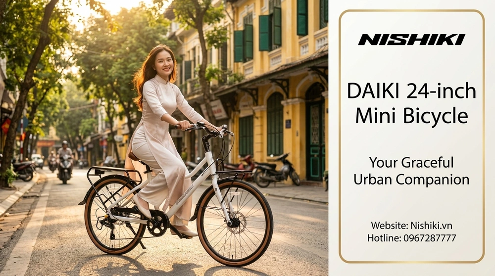 Xe Đạp Mini Daiki 24 Inch: Đẳng Cấp Xe Nhật – Tinh Hoa Retro Giữa Lòng Phố Thị Hiện Đại Xe Đạp Mini Daiki 24 Inch: Đẳng Cấp Xe Nhật – Tinh Hoa Retro Giữa Lòng Phố Thị Hiện Đại