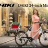 Xe Đạp Mini Daiki 24 Inch: Đẳng Cấp Xe Nhật – Tinh Hoa Retro Giữa Lòng Phố Thị Hiện Đại