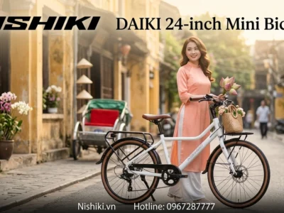 Xe Đạp Mini Daiki 24 Inch: Đẳng Cấp Xe Nhật – Tinh Hoa Retro Giữa Lòng Phố Thị Hiện Đại