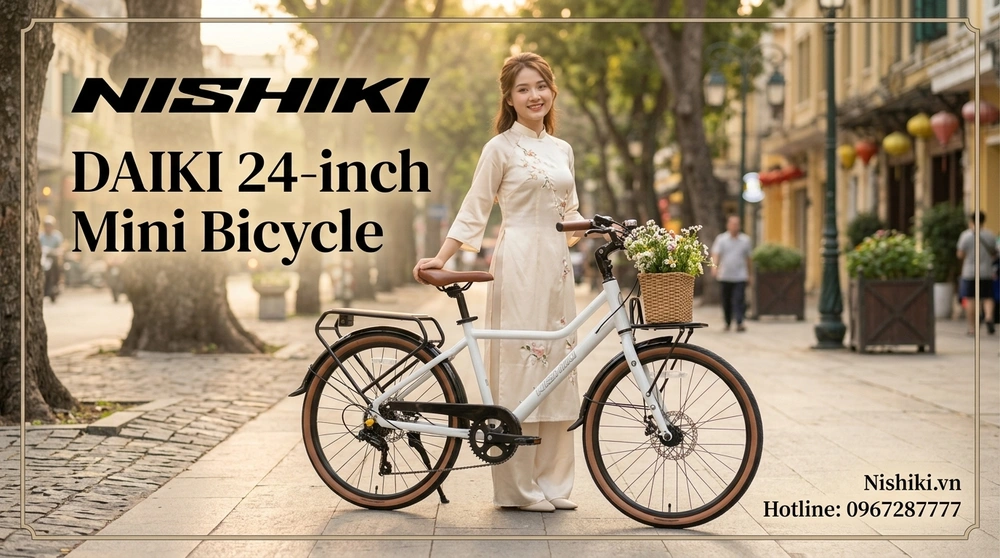 Xe Đạp Mini Daiki 24 Inch: Đẳng Cấp Xe Nhật – Tinh Hoa Retro Giữa Lòng Phố Thị Hiện Đại Xe Đạp Mini Daiki 24 Inch: Đẳng Cấp Xe Nhật – Tinh Hoa Retro Giữa Lòng Phố Thị Hiện Đại