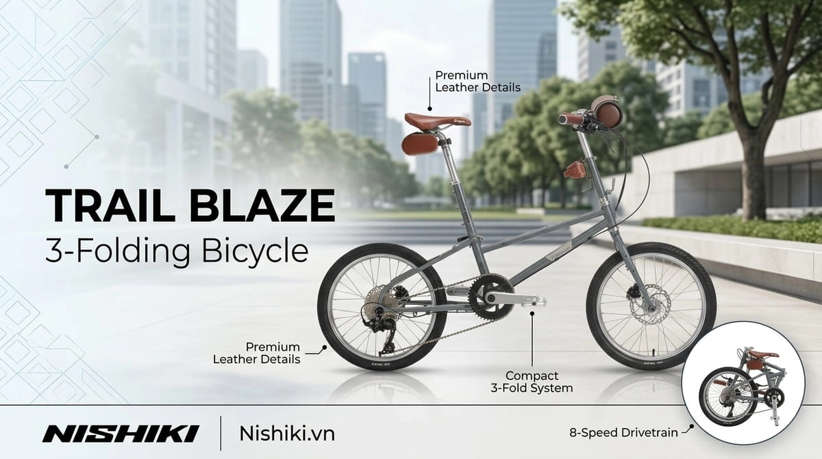 Xe đạp gấp Trail Blaze 20 Inch Xe đạp gấp Trail Blaze 20 Inch