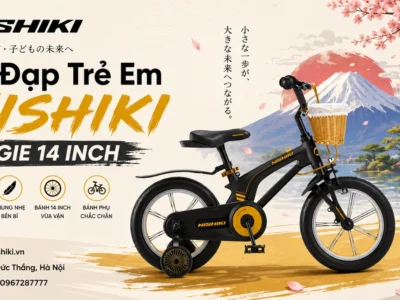 Xe Đạp Trẻ Em Nhật Bản NISHIKI MAGIE 14 INCH