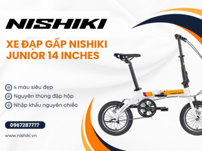 Giới thiệu về mẫu xe đạp gấp mới nhất 2026 của Nishiki: Xe đạp gấp Nishiki Junior 14 Inches