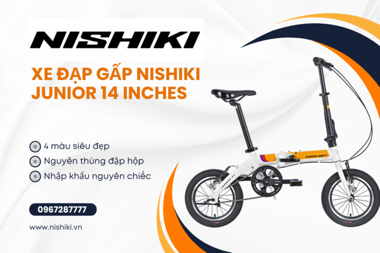 Giới thiệu về mẫu xe đạp gấp mới nhất 2026 của Nishiki: Xe đạp gấp Nishiki Junior 14 Inches