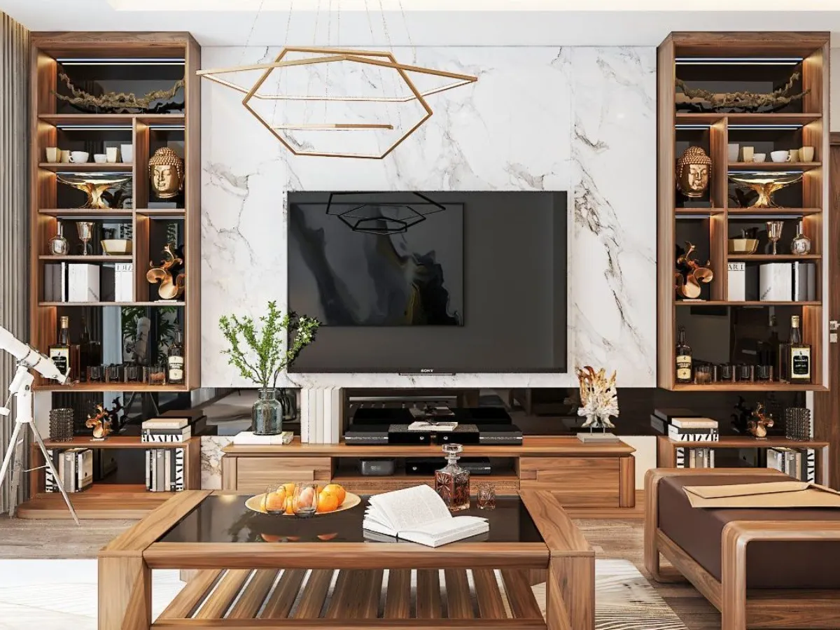 “Bật mí” ý tưởng tối ưu không gian với phòng khách không sofa