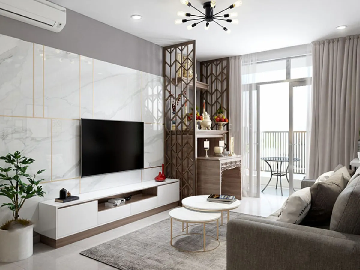 Mách bạn mẹo thiết kế nội thất - Cách bày trí trong thiết kế nội thất chung cư hợp phong thủy