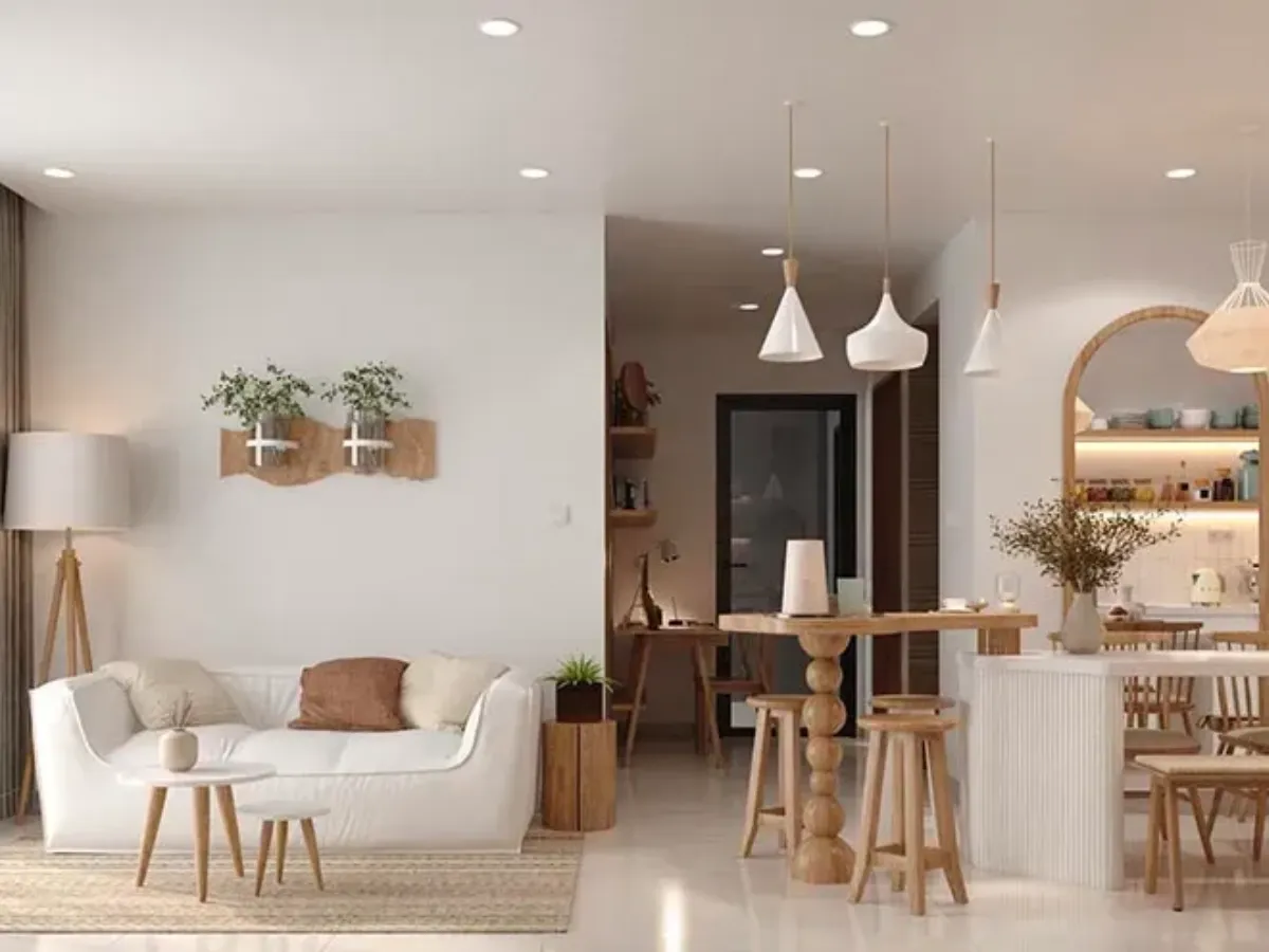 Những vị trí cần được chiếu sáng trong phòng ăn