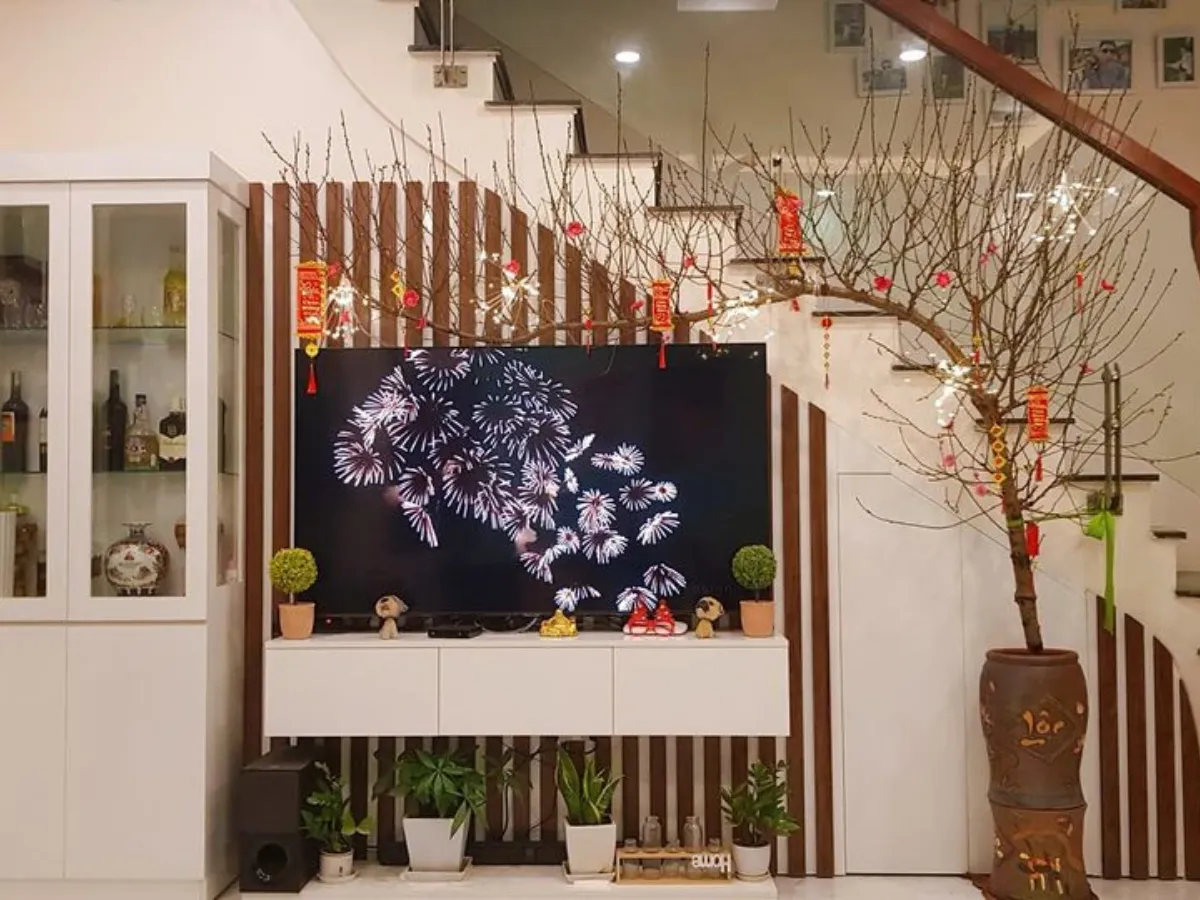5+ ý tưởng trang trí phòng khách đón Tết - Đồng bộ phong cách thiết kế khi trang trí phòng khách