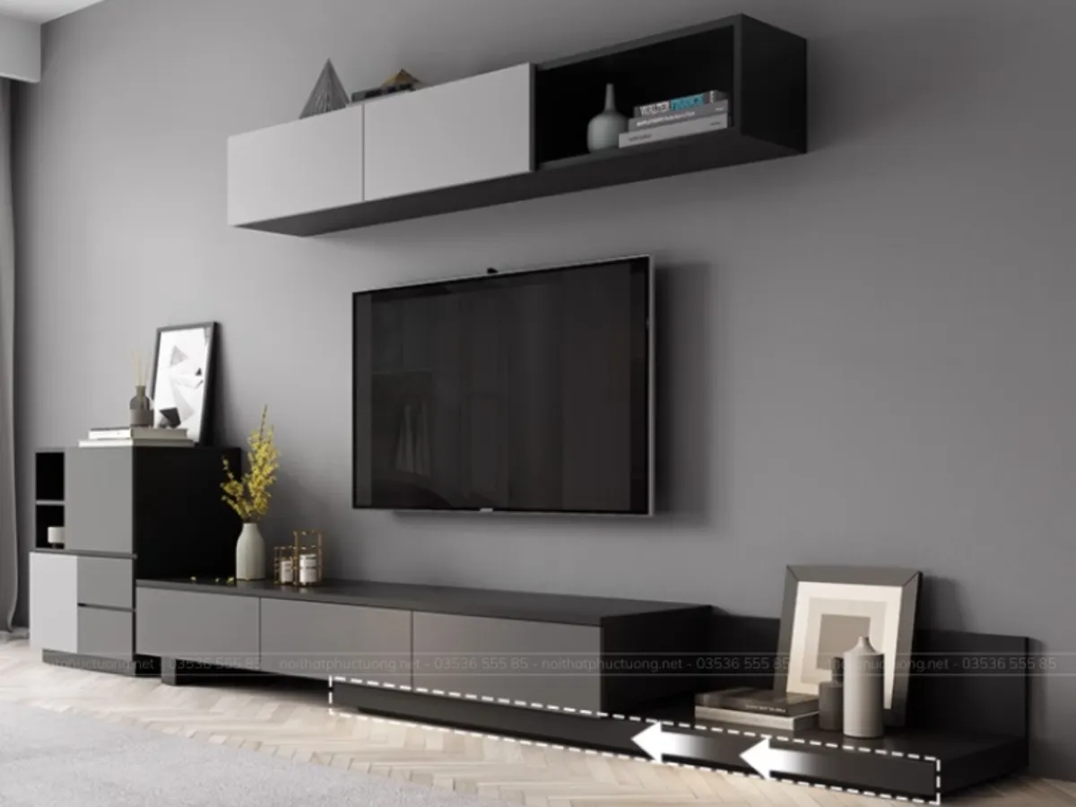 Những mẫu kệ tivi hiện đại đẹp giúp nâng tầm không gian sống