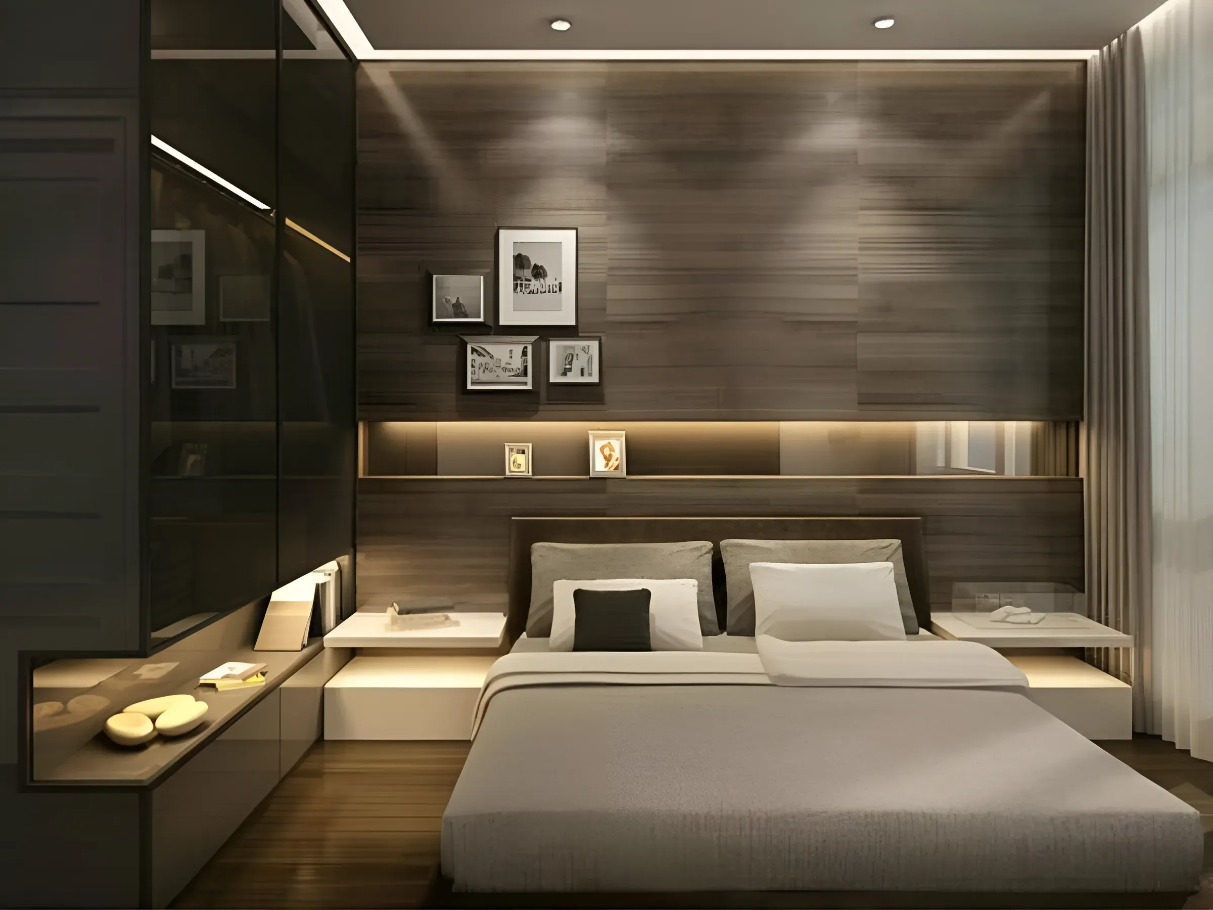 Tủ – “người bạn đồng hành” của giường ngủ