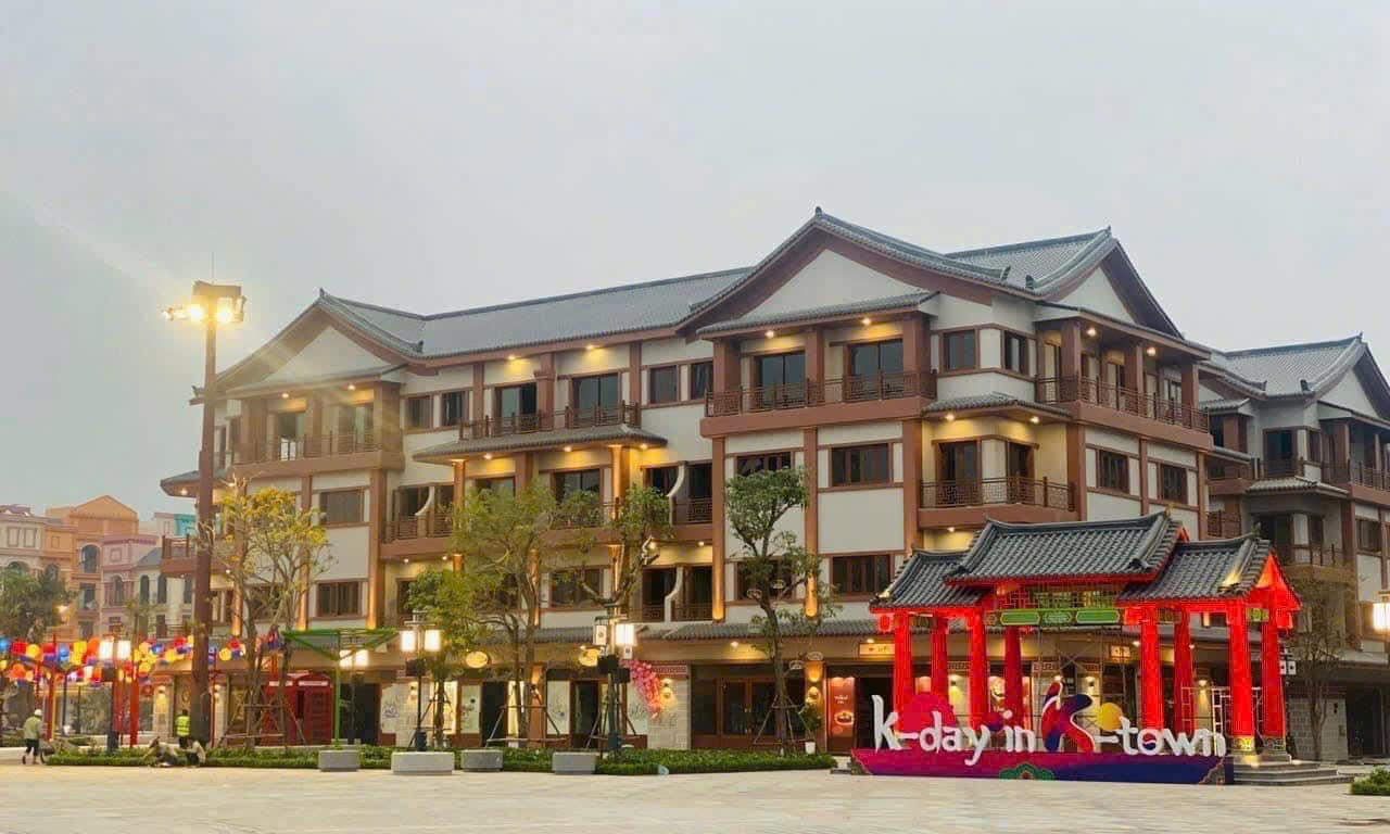 K-Town với lối kiến trúc xứ sở kim chi