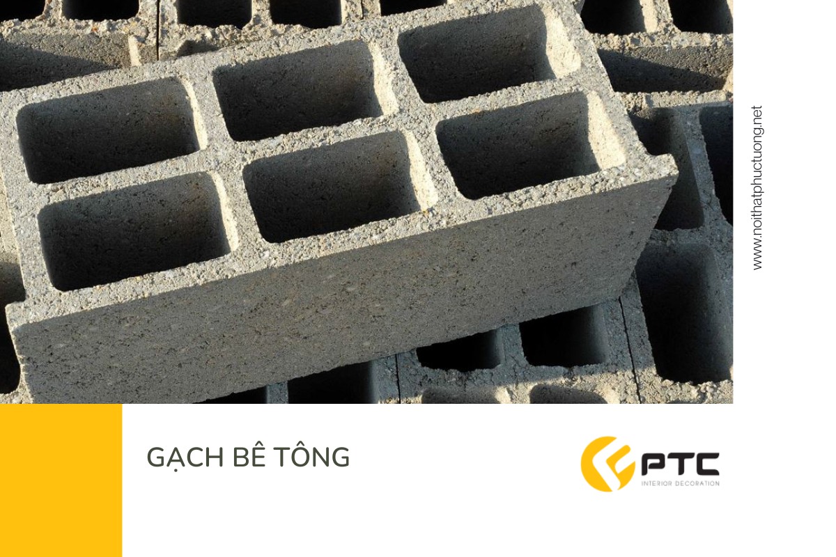Gạch bê tông – Sức mạnh cho móng nhà