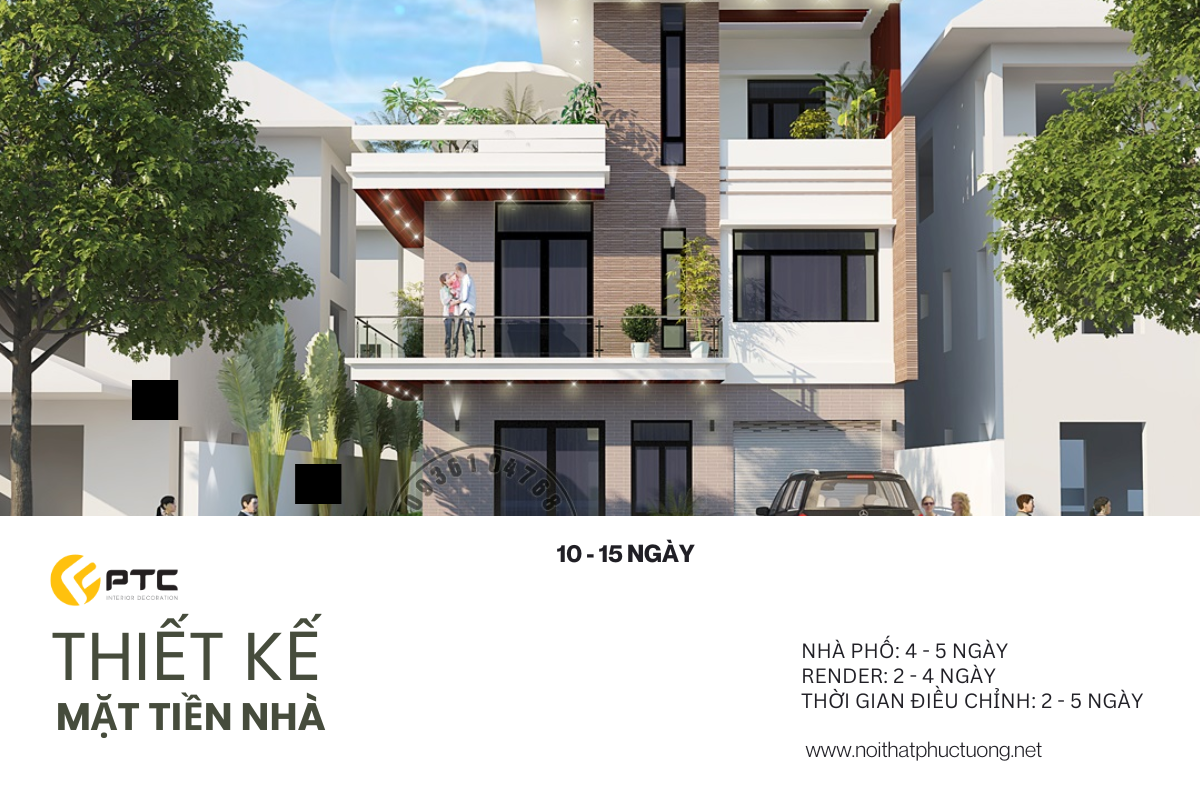Nhà Phố Hiện Đại