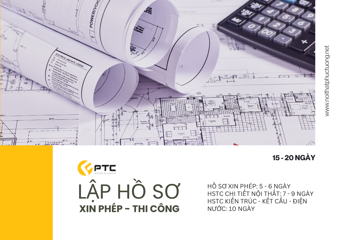 Thời gian lập hồ sơ xin phép - thi công