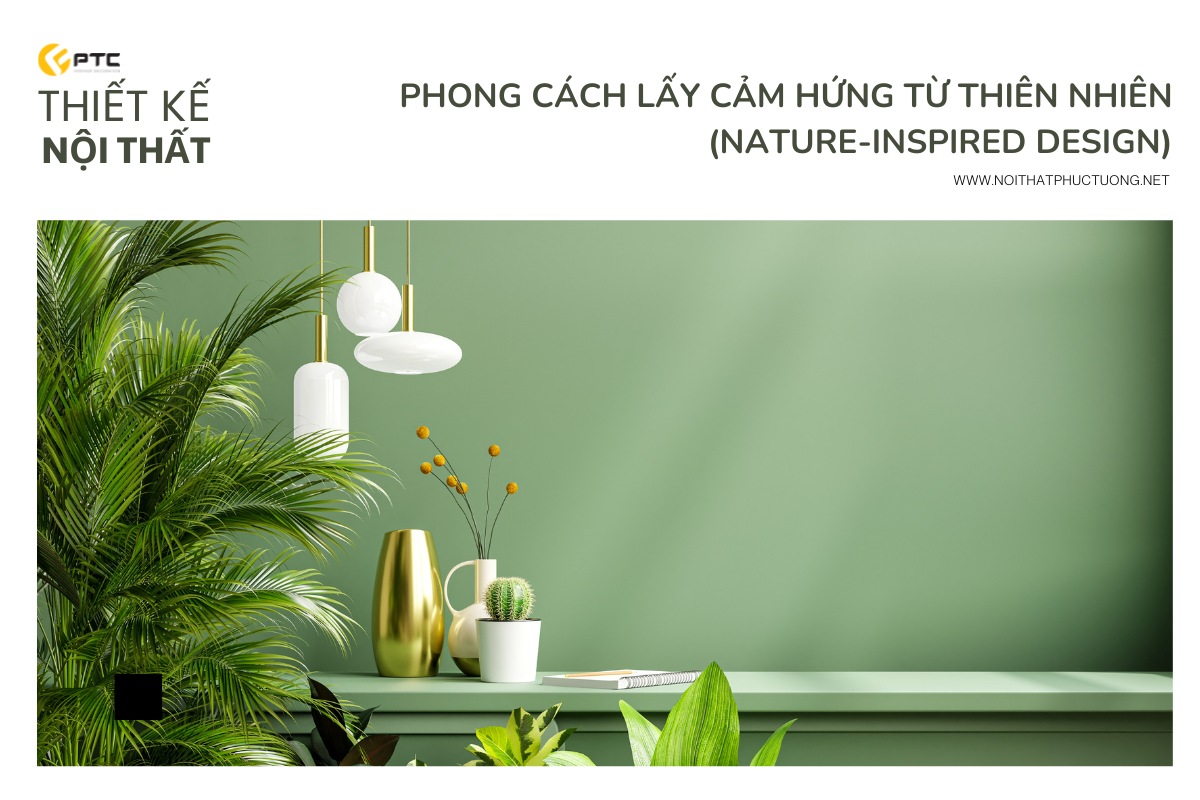 Phong cách lấy cảm hứng từ thiên nhiên (Nature-Inspired Design)
