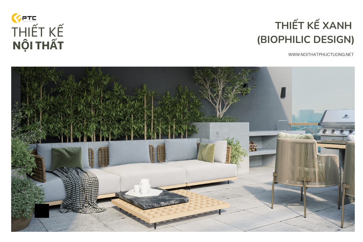 Thiết kế xanh (Biophilic Design)