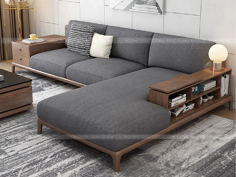 GHẾ SOFA GỖ KẾT HỢP ĐỆM (SFG-04)