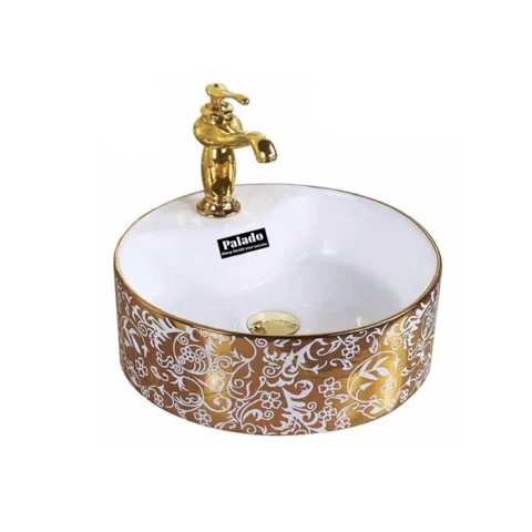 CHẬU RỬA LAVABO 868F DƯƠNG BÀN CAO CẤP KT 400*400*140 MM