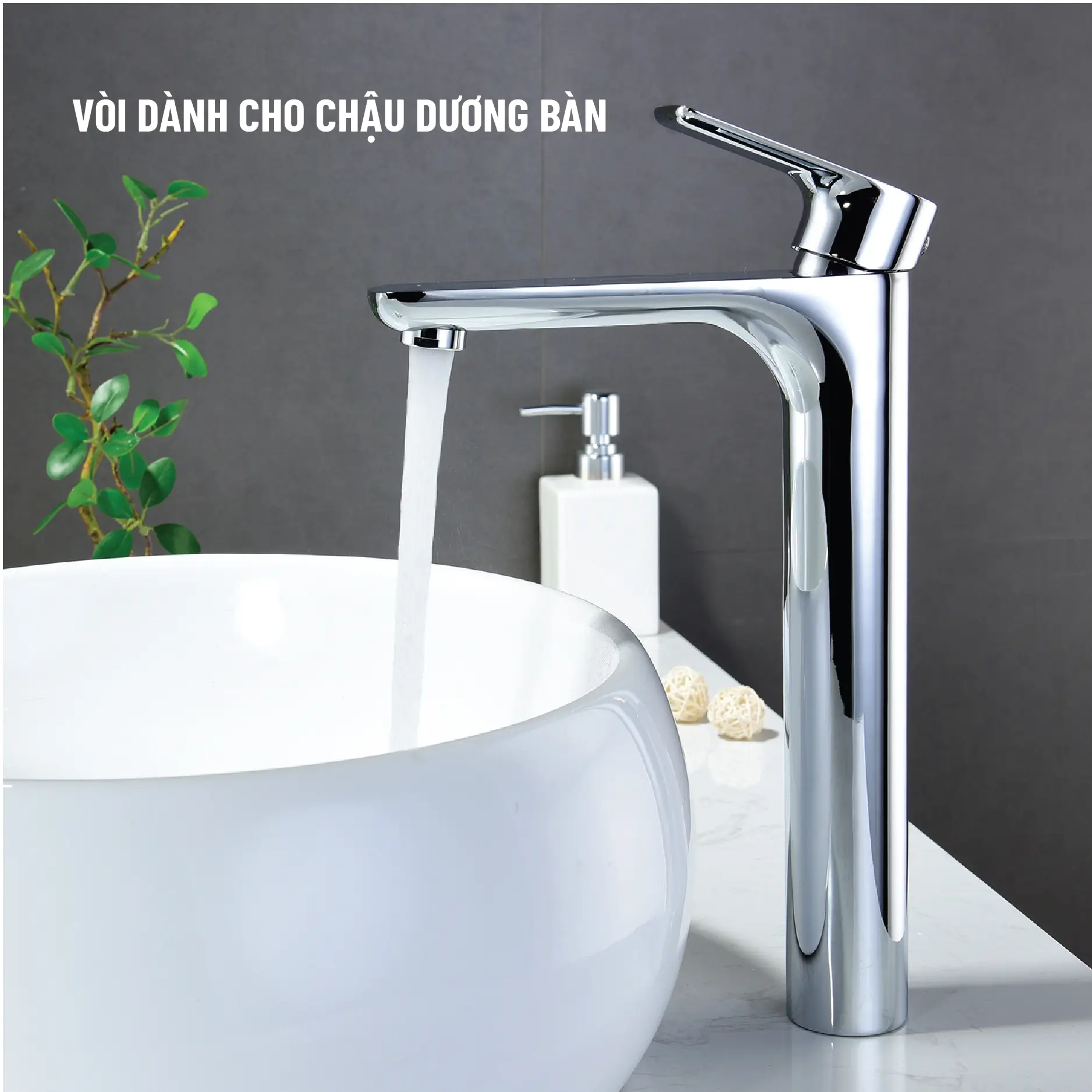 Dáng cổ cao - Tinh tế và phù hợp cho chậu dương bàn