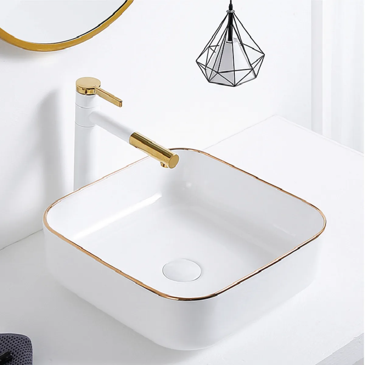 Thông số kỹ thuật của chậu rửa lavabo dương bàn Palado PLD869D