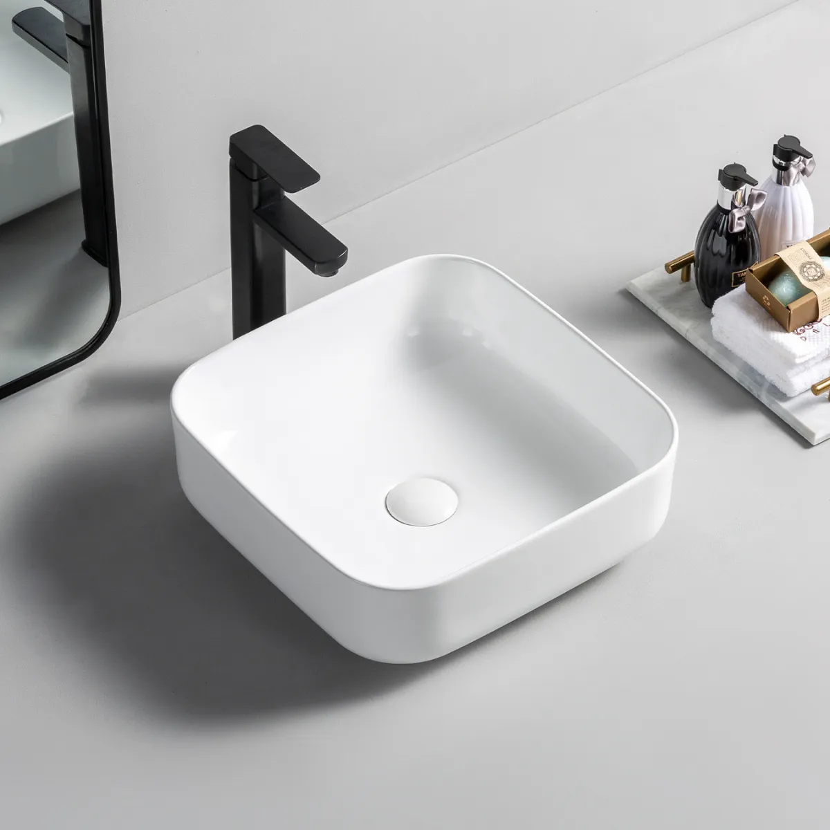 Thông số kỹ thuật cơ bản của bộ chậu rửa lavabo dương bàn Palado PLD666D