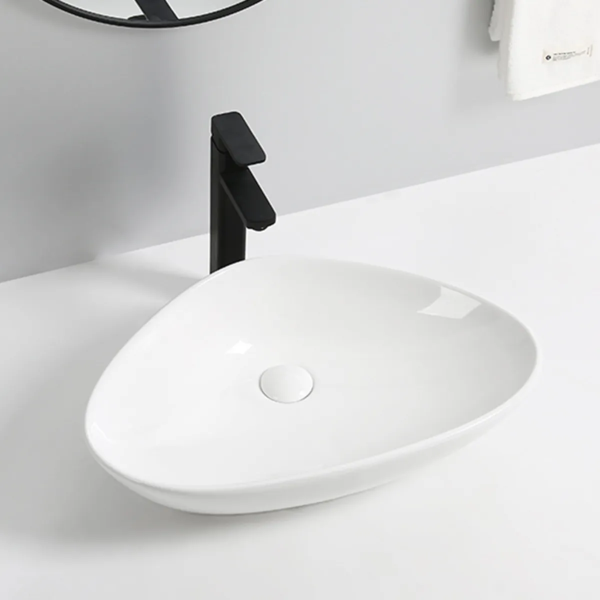 Thông số kỹ thuật của bộ chậu rửa lavabo Palado PLD668E dương bàn