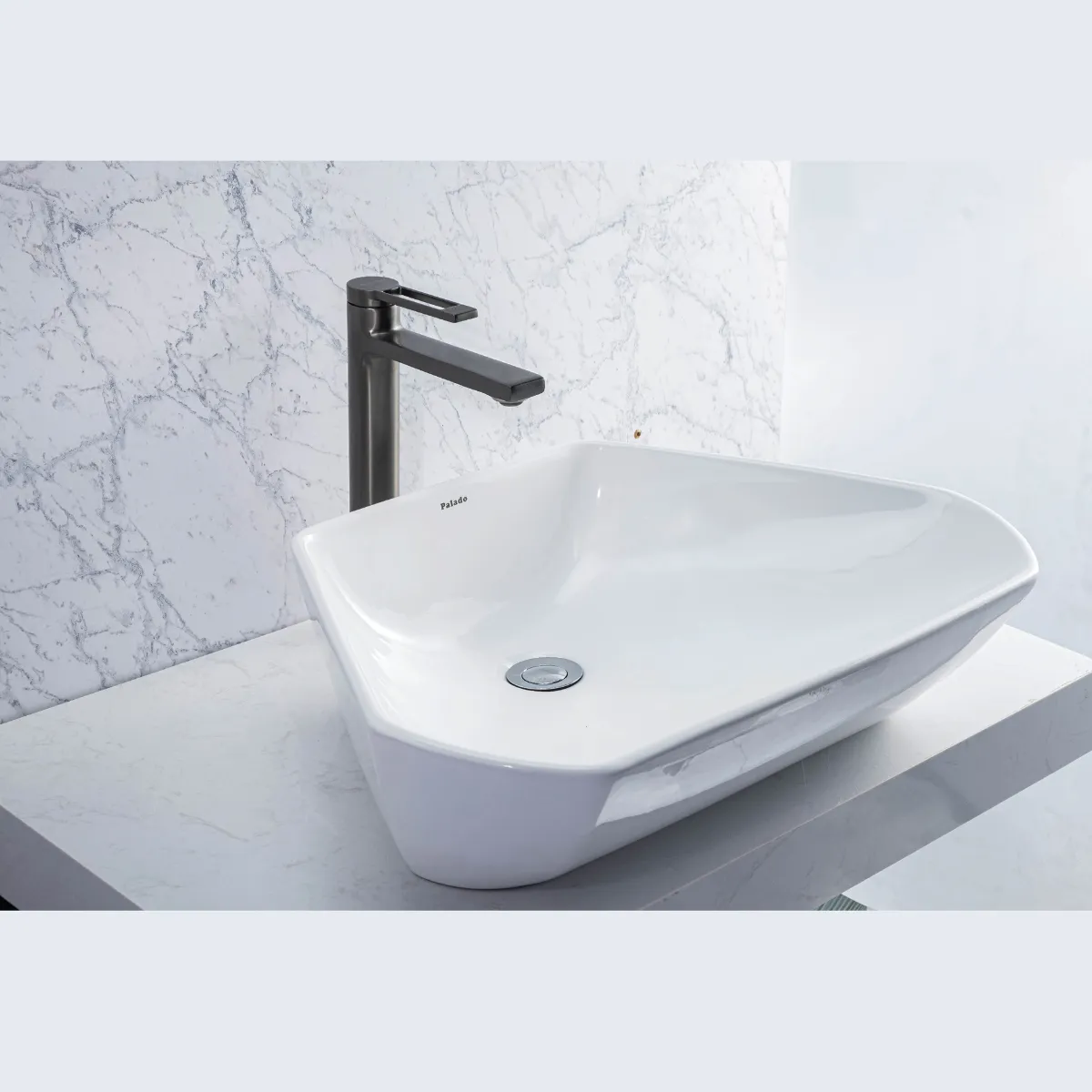 Thông số kỹ thuật cơ bản của chậu rửa lavabo dương bàn Palado PLD668F