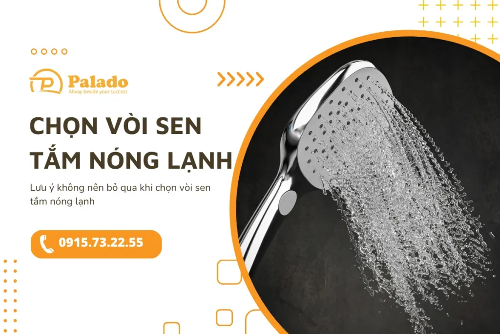 Lưu ý không nên bỏ qua khi chọn vòi sen tắm nóng lạnh 6
