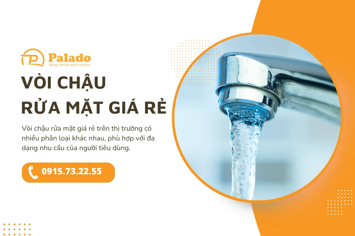 Phân loại vòi chậu rửa mặt giá rẻ