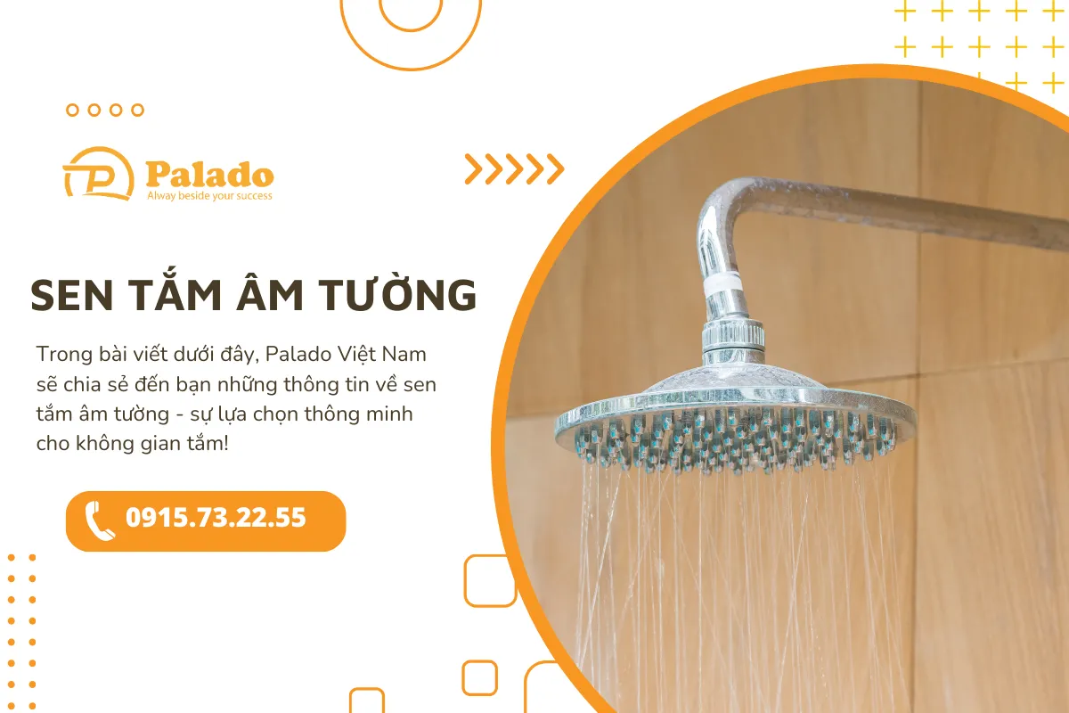 Sen tắm âm tường