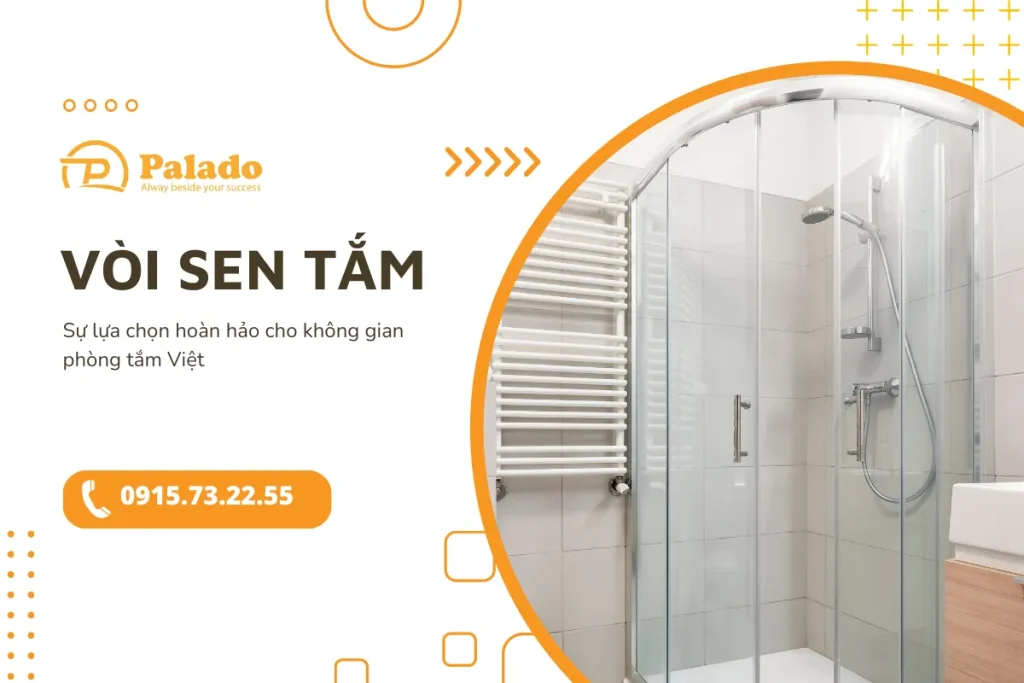 Vòi sen tắm – Sự lựa chọn hoàn hảo cho không gian phòng tắm Việt