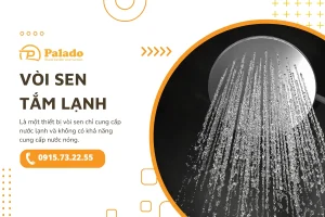 Vòi sen tắm lạnh và vòi sen nóng lạnh