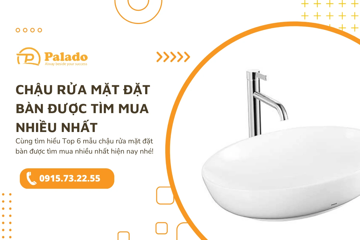 chậu rửa mặt đặt bàn được tìm mua nhiều nhất