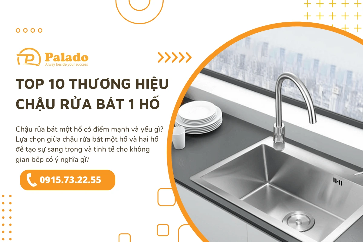 top 10 thương hiệu chậu rửa bát 1 hố (1)