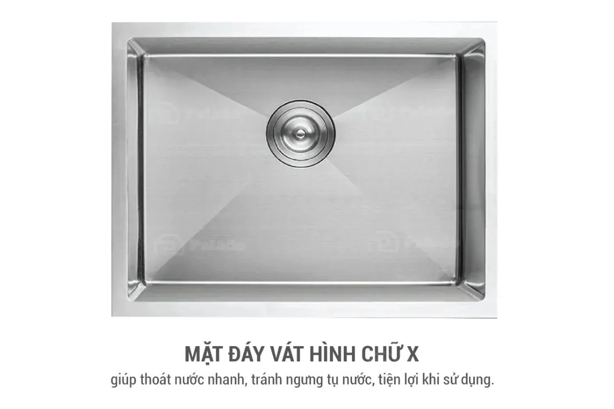 Chậu rửa bát Palado PLD655C Chậu rửa một hố PLD655C