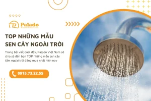 TOP những mẫu sen cây tắm ngoài trời đáng mua nhất hiện nay