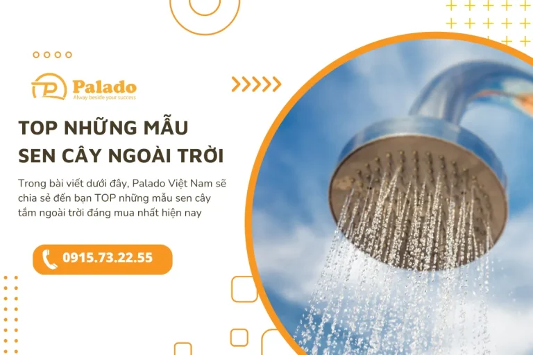 TOP những mẫu sen cây tắm ngoài trời đáng mua nhất hiện nay