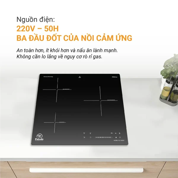 Thông số 5 Bếp 3 vùng PLD 6688H 1200 x 1200