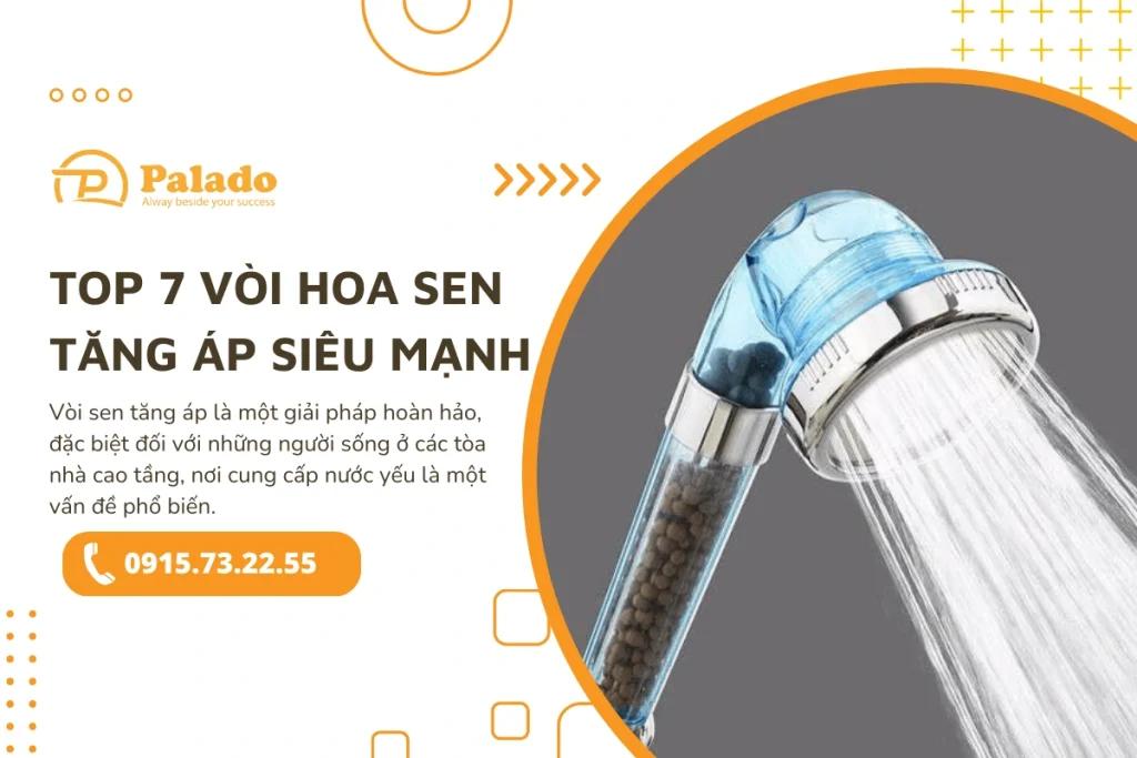 Top 7 vòi hoa sen tăng áp siêu mạnh (1)