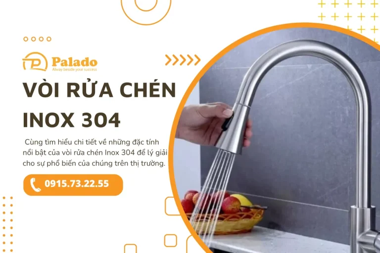 Ưu điểm vượt trội của vòi rửa chén Inox 304 4